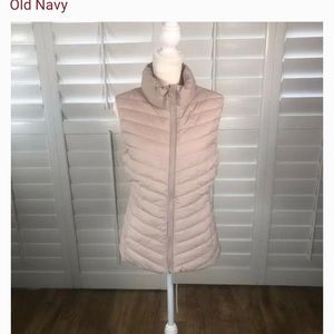 Old Navy Active Pink Puffer Vest Lightweight